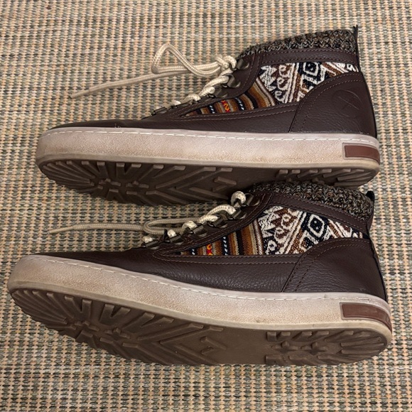 Inkkas Multicolor High-Top Sneakers Vegan Leather size Women 8 - Picture 4 of 9